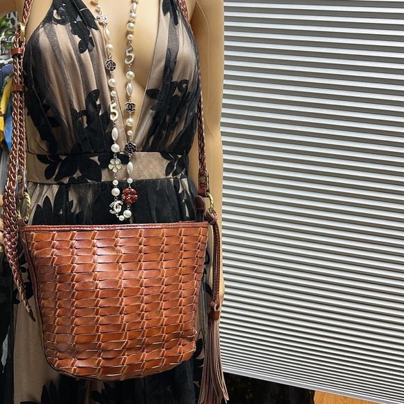 Patricia Nash Leather Crossbody - Picture 4 of 9